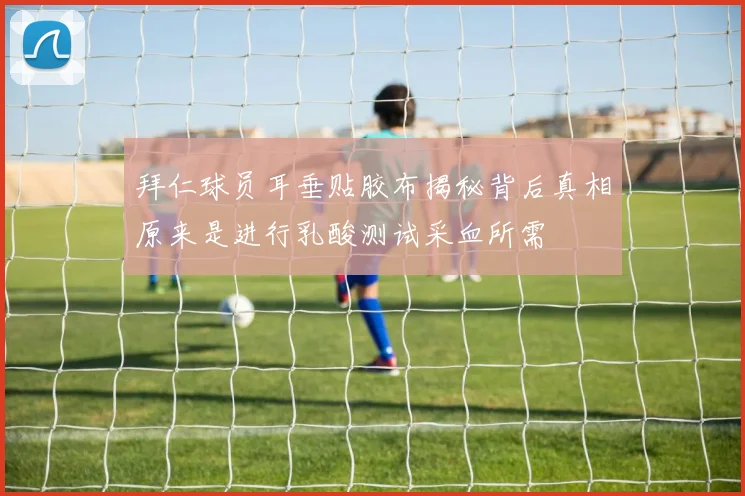 拜仁球员耳垂贴胶布揭秘背后真相原来是进行乳酸测试采血所需